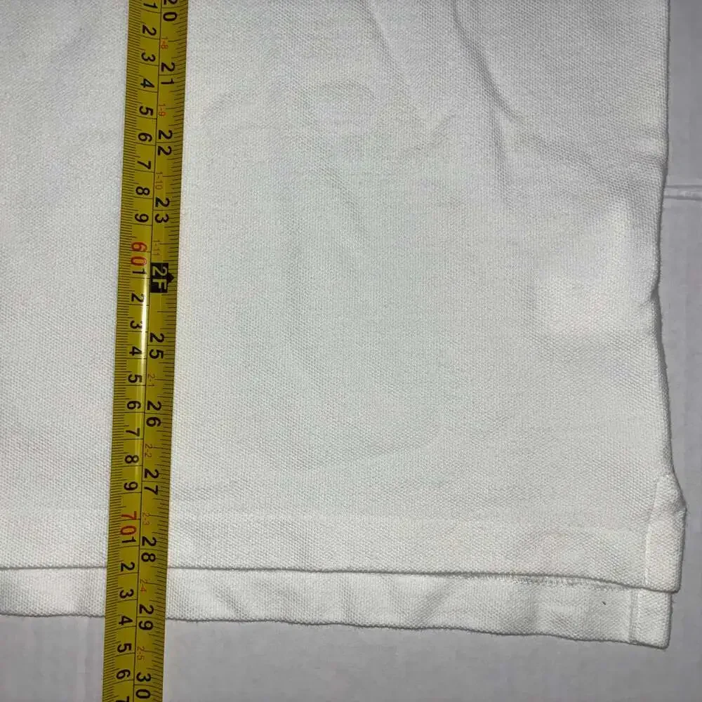 Polo Ralph Lauren Men's White Custom Slim Fit Short Sleeve Polo Shirt XL